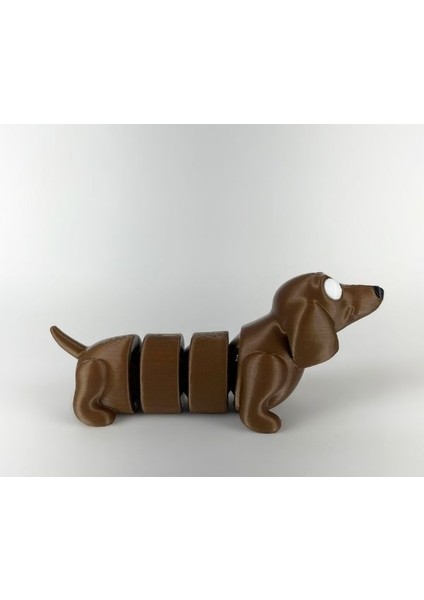 Gri, Sevimli Eklemli Köpek Figürü modelleri