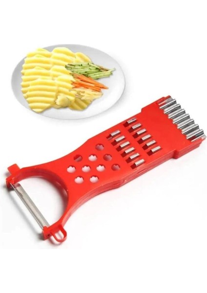 ✨ Çok Amaçlı 4’ü 1 Arada Sebze & Meyve Doğrama ve Rende Aparatı ✨ fiyatları