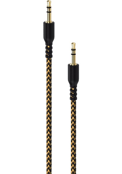 Lka-01 - 3.5mm To 3.5mm Jack 1mt Uzunluklu Aux Özellikli Ses Kablosu