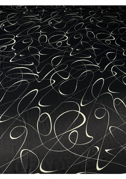 EN150 Çift En Mevsimlik Siyah Renk Elbiselik Saten Kumaş modelleri