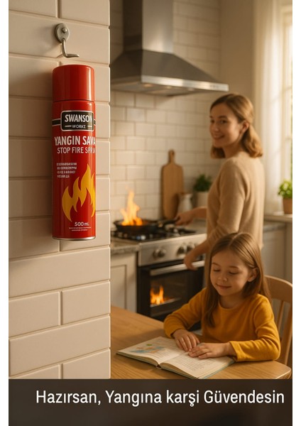 Works Yangın Savar Sprey 500 ml – Portatif,hızlı,etkili,taşınabilir Yangın Söndürücü Köpük fiyatları
