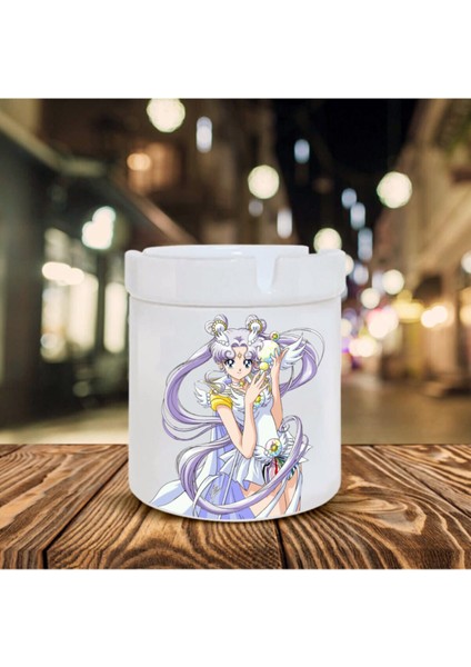 Sailor Moon Baskılı Seramik Küllük