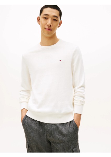 Pıma Org Ctn Cashmere Crew Neck Erkek Sarı Kazak - MW0MW28046 indirimleri