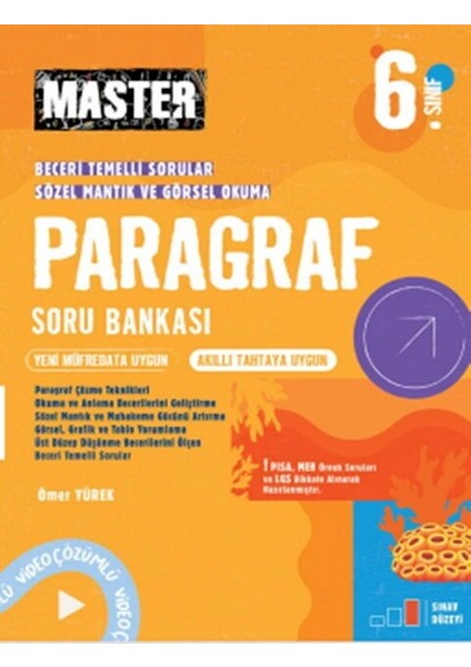 Okyanus 6.sınıf Paragraf Soru Bankası Video Çözümlü Master