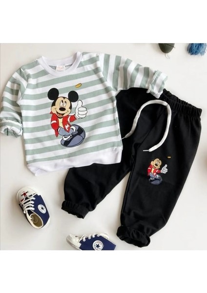 Mickey Mouse Desenli Triko Takım 1-4 Yaş fiyatları
