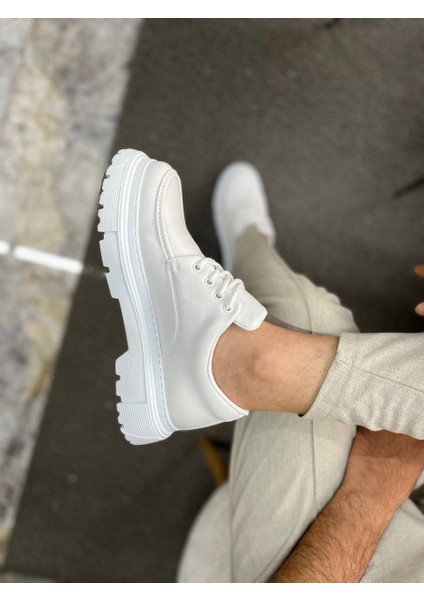 Kb-X6 Kuback Beyaz Cilt Günlük Erkek Ayakkabı modelleri