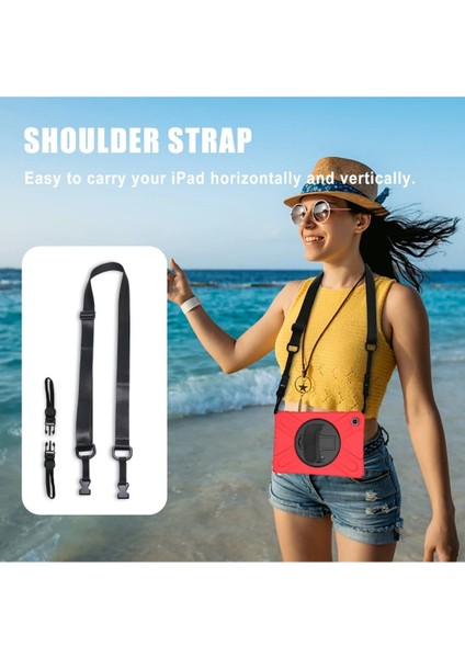 Samsung Galaxy Tab A7 10.4 Kılıf Amazing Tablet Kapak - KIRMIZI-(5796) - NJ001P-4IT2H8 fırsatları