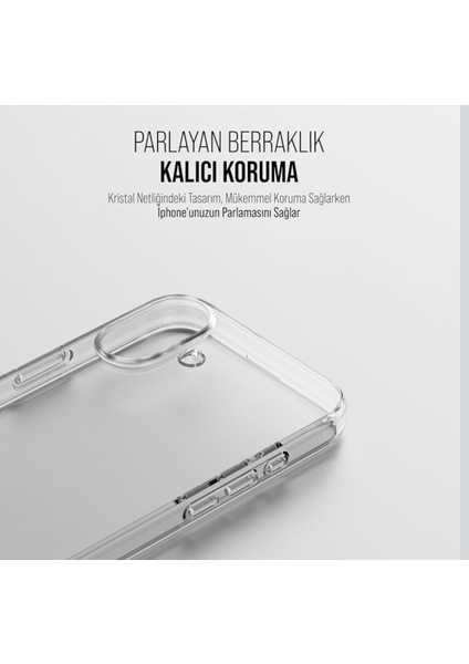iPhone 17 Uyumlu Şeffaf Sararmaz Mika Sert Ince Hafif Telefon Kılıfı – Darbe ve Çizilmelere Karşı Koruma fiyatları