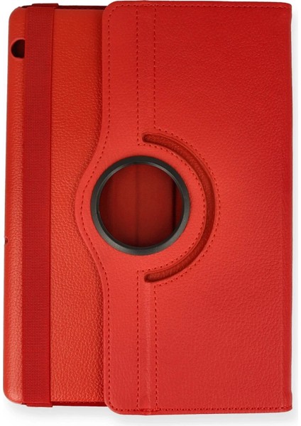 Huawei Mediapad T5 10 Kılıf 360 Tablet Deri Kılıf - KIRMIZI-(5796) - NJ001P-4ITII5 fiyatları