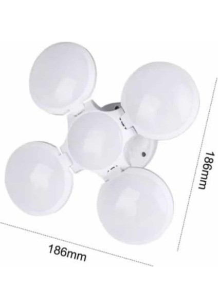 Kamp Lambası Güneş Enerjili Solar 5 Kanatlı Katlanır Lamba Karavan - NJ001P-4IJS52 indirimleri