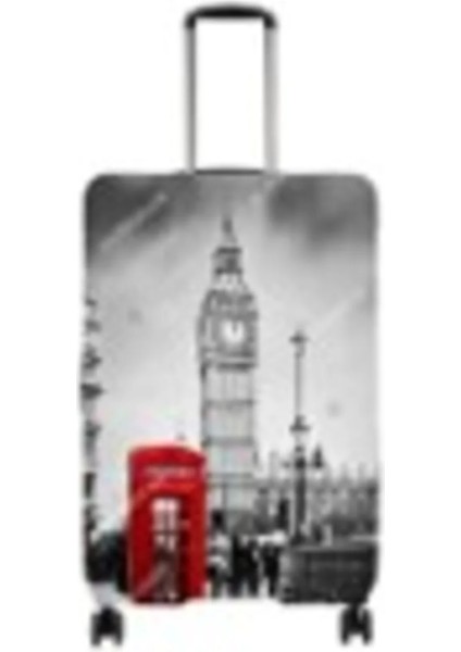Kumaş Valiz Kılıfı ve Bavul Kılıfı (22-Londra)
