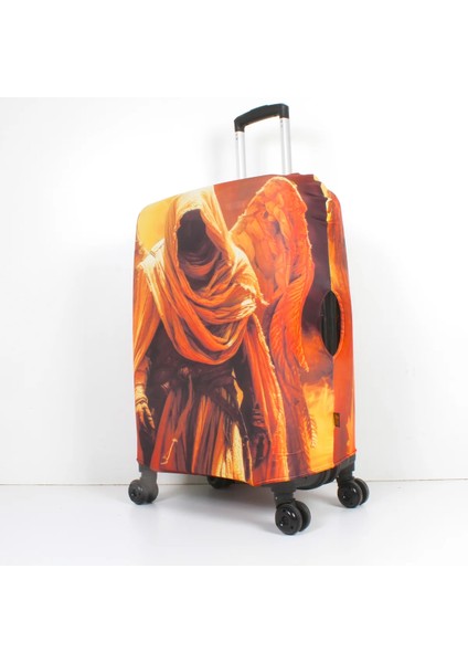 Kumaş Valiz Kılıfı ve Bavul Kılıfı (124-ANGEL )