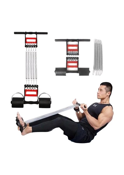 Ergonomik Tutma Yerli Pedallı ve Ayarlanabilir Elastik Yaylı Spor Ekipmanı - NJ001P-4IAGI4 fiyatları