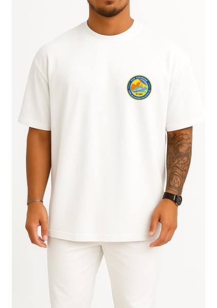 Oversize Tcg Tekirdağ P1207 Cep Tasarımlı Unisex T-Shirt