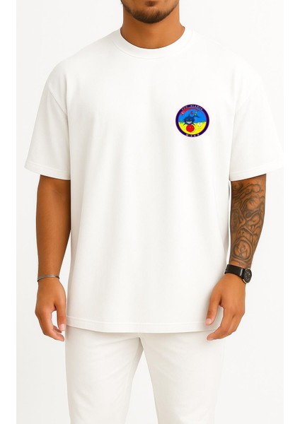 Oversize Tcg Alanya M265 Cep Tasarımlı Unisex T-Shirt