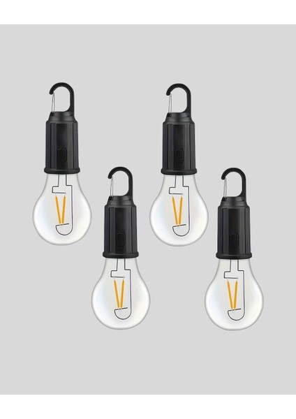 Type-C Şarjlı LED Kamp Lambası – Uzun Ömürlü Pil ve Yüksek Parlaklık - NJ001P-4I9JN1 indirimleri