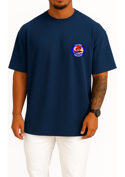 Oversize Tcg Çeşme A599 Cep Tasarımlı Unisex T-Shirt