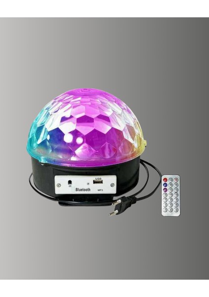 Taşınabilir Rgb Disko Topu Bluetooth ve Uzaktan Kumanda Özellikli - NJ001P-4IIW22 indirimleri