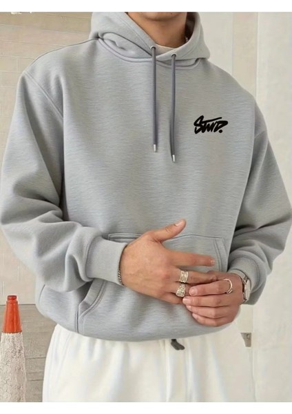 Erkek Baskılı Oversize Sweatshırt 3iplik fiyatları