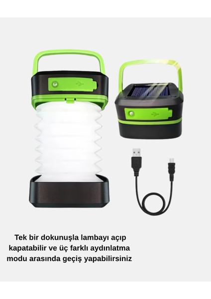 Şarjlı LED Lamba – Dokunmatik Sensörlü 3 Kademeli Parlaklık - NJ001P-4IBPU6 fırsatları