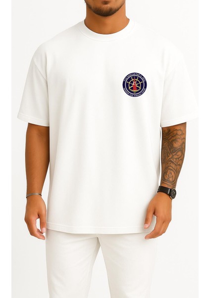 Oversize Tcg Sancaktar L403 Cep Tasarımlı Unisex T-Shirt