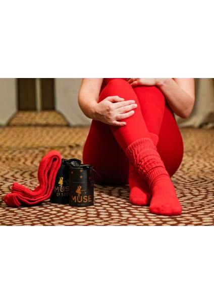 Sweetness Kaydırmaz Tabanlı Tozluk Spor Çorap