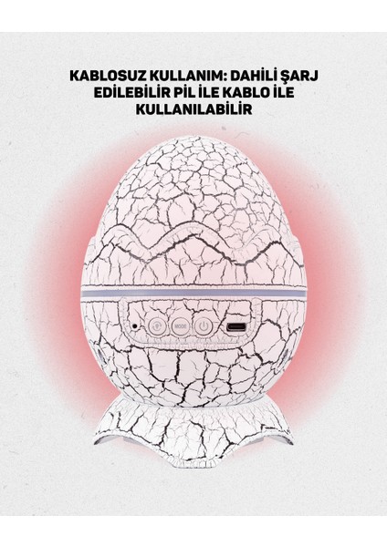 Ayarlanabilir Parlaklık ve Sis Efektli Atmosfer Lambası - NJ001P-4IJWY5 fırsatları