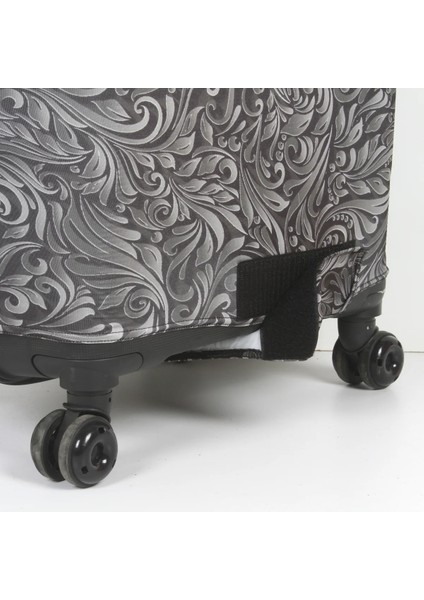 Kumaş Valiz Kılıfı ve Bavul Kılıfı (1-Çiçek Desen ) modelleri