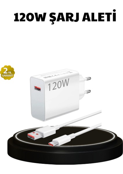 120W Ultra Hızlı Şarj Adaptörü Usb-C Destekli Güçlü Şarj Teknolojisi - NJ001P-4IA099