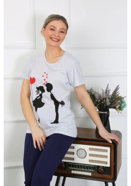 Moda Kadın Kısa Kol Penye Pijama Takımı indirimleri