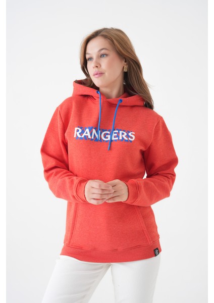 Unisex Kanguru Cepli Kapüşonlu Yazılı Rahat Spor Şık Kışlık Uzun Kol Sweatshirt