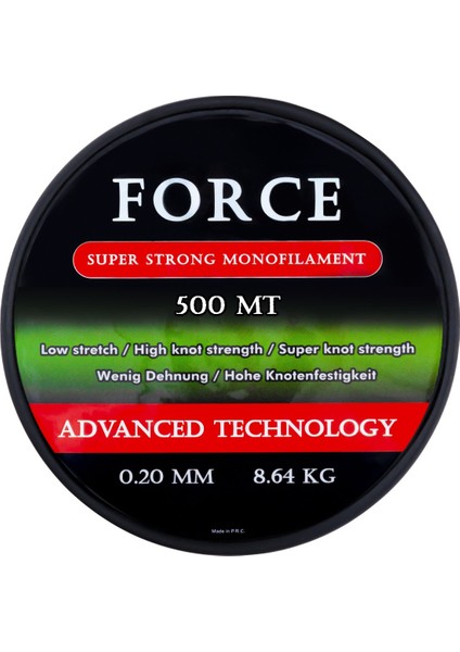 Effe Force Yeşil 500 Mt. Misina modelleri