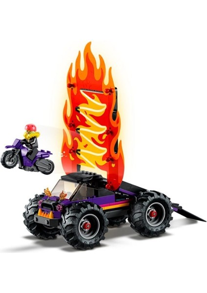 60339 LEGO City - Çift Çemberli Gösteri Arenası 598 Parça +7 Yaş