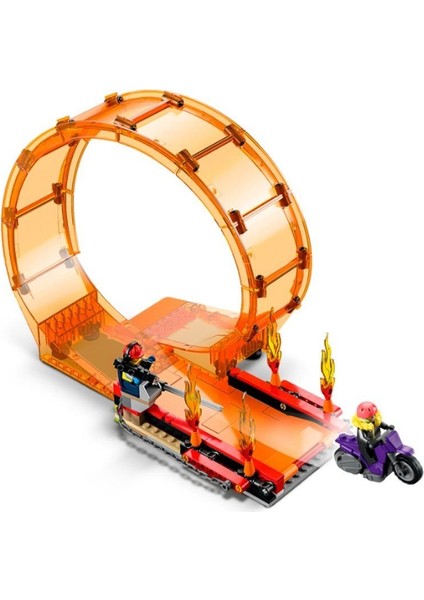 60339 LEGO City - Çift Çemberli Gösteri Arenası 598 Parça +7 Yaş