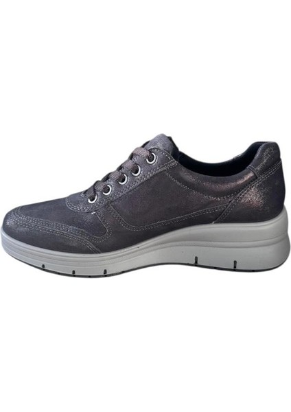 Mac Priscilla Geniş Kalıp Imac-Tex Kadın Fermuarlı Bağcıklı Dolgu Topuk Spor Ayakkabı 856160 fırsatları