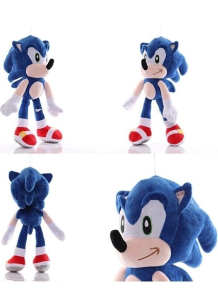 Mavi Sonic Büyük Boy Kirpi Sonik Boom Figür Peluş Oyuncak fırsatları
