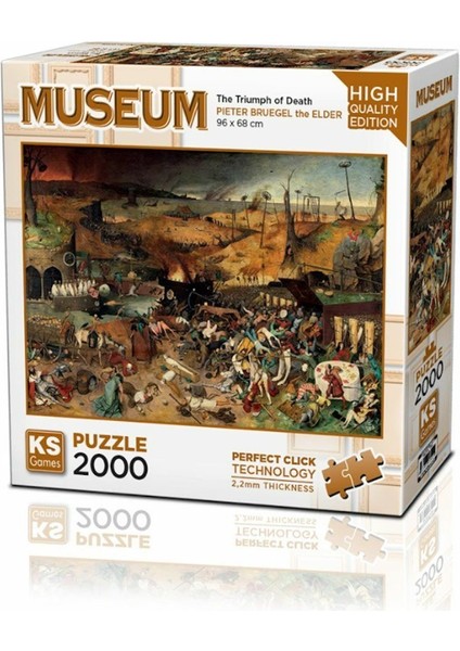 22524 The Triumph Of Death 2000 Parça Puzzle -Ks Puzzle
