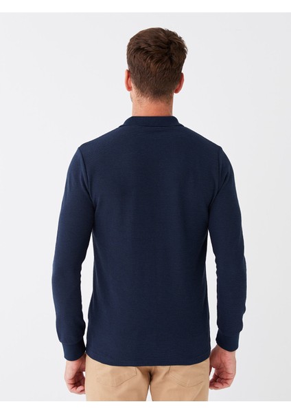 Yeni Sezon Polo Yaka Uzun Kollu Erkek Sweatshirt indirimleri