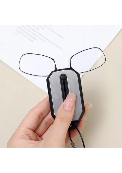 Burun Üstü Pratik Mini, Anahtarlıklı KAHVERENGİ Yakın Gözlüğü fiyatları