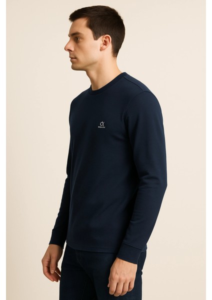 Bisiklet Yaka Iki Iplik Sade Tshirt fırsatları