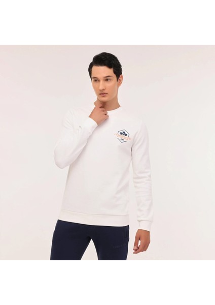 Ml Terry 16sd4013 4pr Ekru Erkek Sweatshirt indirimleri