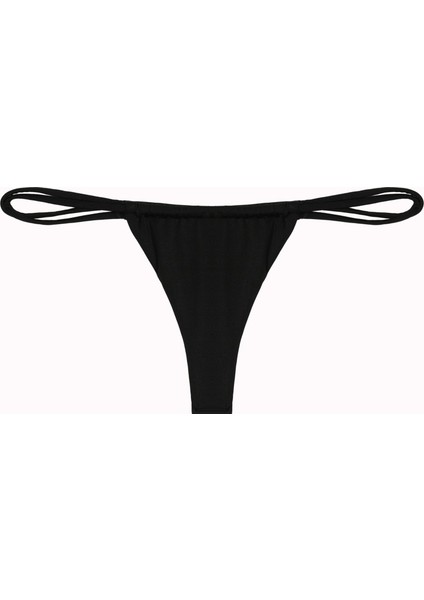 Ipli Bantlı String Tek Bikini Alt