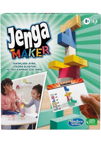 F4528 Hasbro Gaming - Jenga Maker +8 Yaş