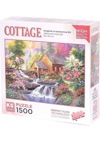 22027 Songbirds At Summertime Mill 1500 Parça Puzzle -Ks Puzzle
