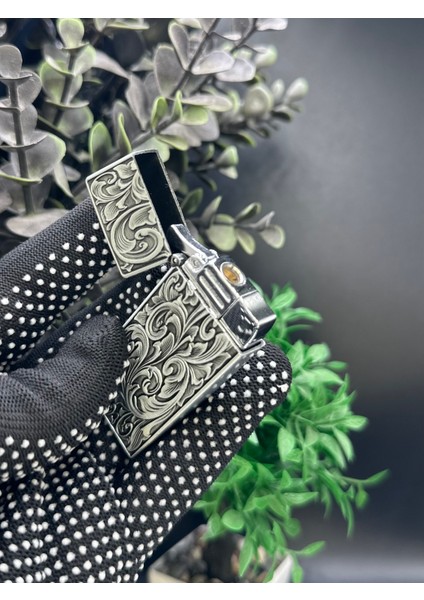 Yeni Şık Desenli Çelik Tok Sesli Koleksiyonluk Gazlı Çakmak fiyatları