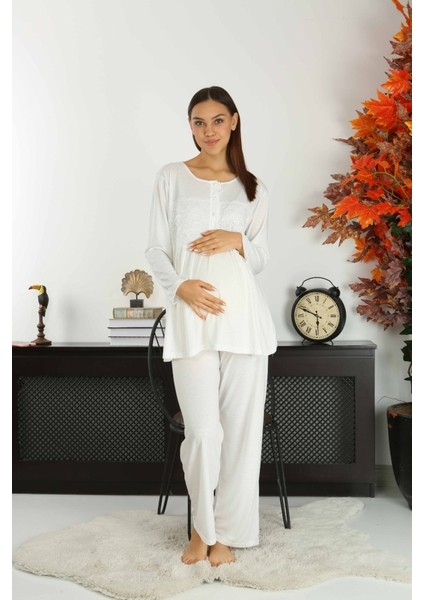 Hamile Lohusa 2' Li Pijama Takımı