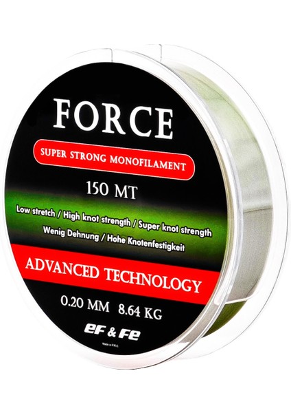 Effe Force Yeşil 150 Mt. Misina modelleri