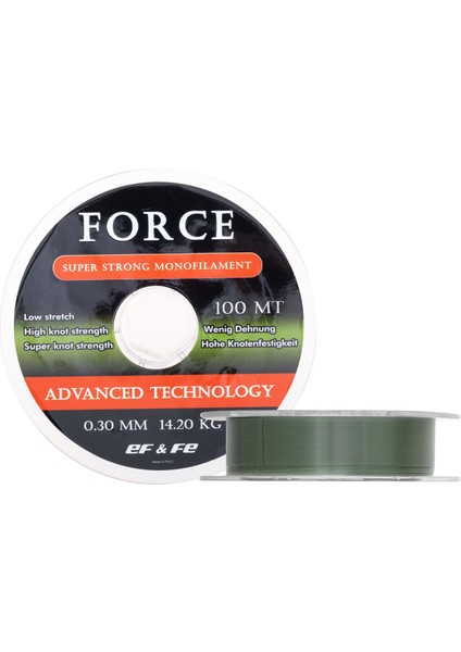 Effe Force Yeşil 100 Mt. Misina