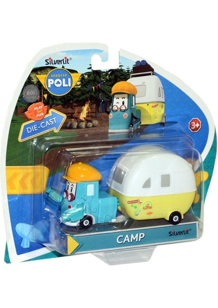 POLI/83405 Robocar Poli Camp Figürü-Necotoys