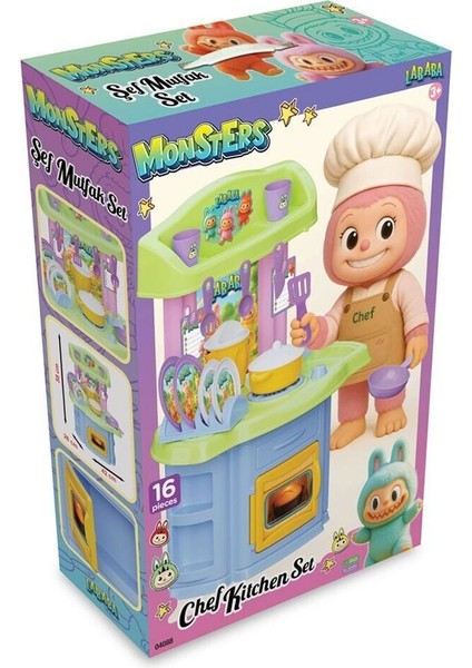 04088 Canavarlar Şef Mutfak Set modelleri